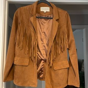 Promesa Jacket • Small • Tan/Brown